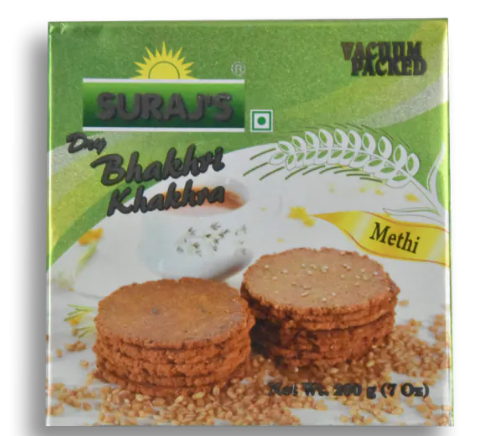 SURAJ'S DRY BHAKHRI KHAKHRA METHI 7 OZ